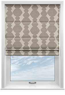 Construct, Elephant - Twist&Fit Roman Blind